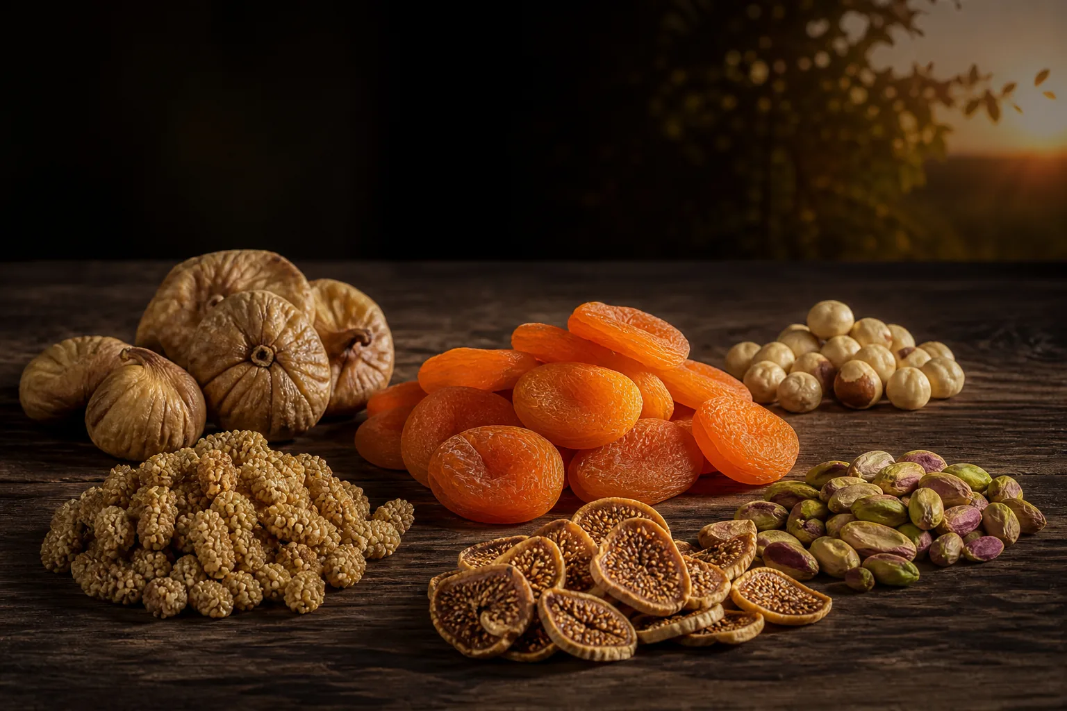 Sun Tasty organik güneşte kurutulmuş meyve ve kuruyemişleri
